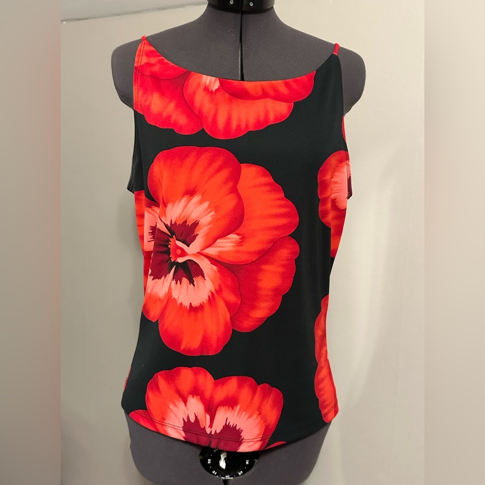 Vintage Rag Floral Tank Top